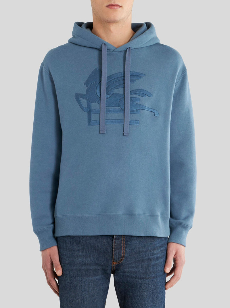 Etro HOODED SWEATSHIRT WITH LOGO outlook