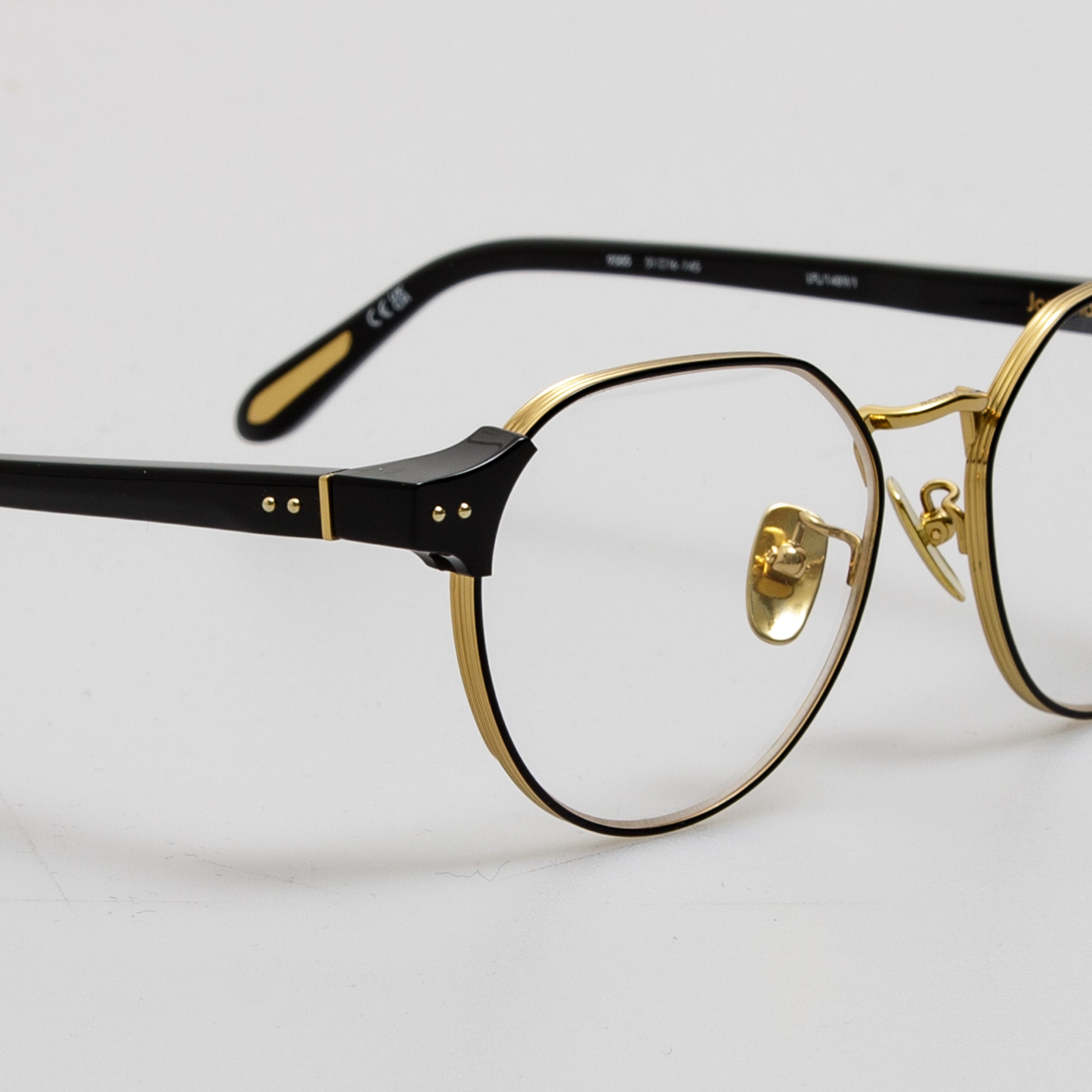 Jonathan Angular Optical Frame in Black - 7
