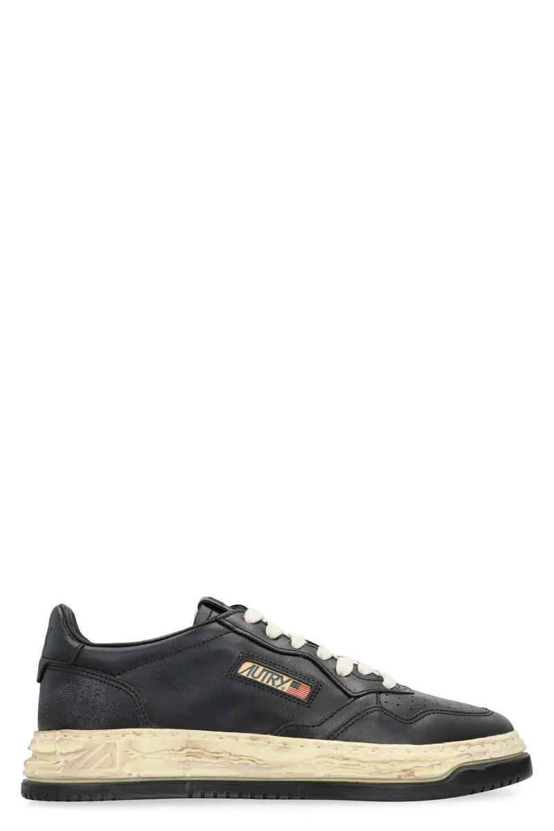 Autry Autry X Maison Mihara Yasuhiro General Scale - Low-Top Medalist Sneakers In Leather - 1