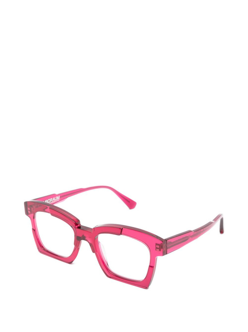 Kuboraum geometric-frame glasses outlook
