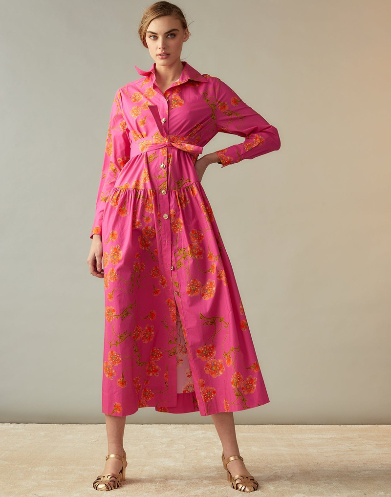 CYNTHIA ROWLEY Perennial Shirt Dress outlook