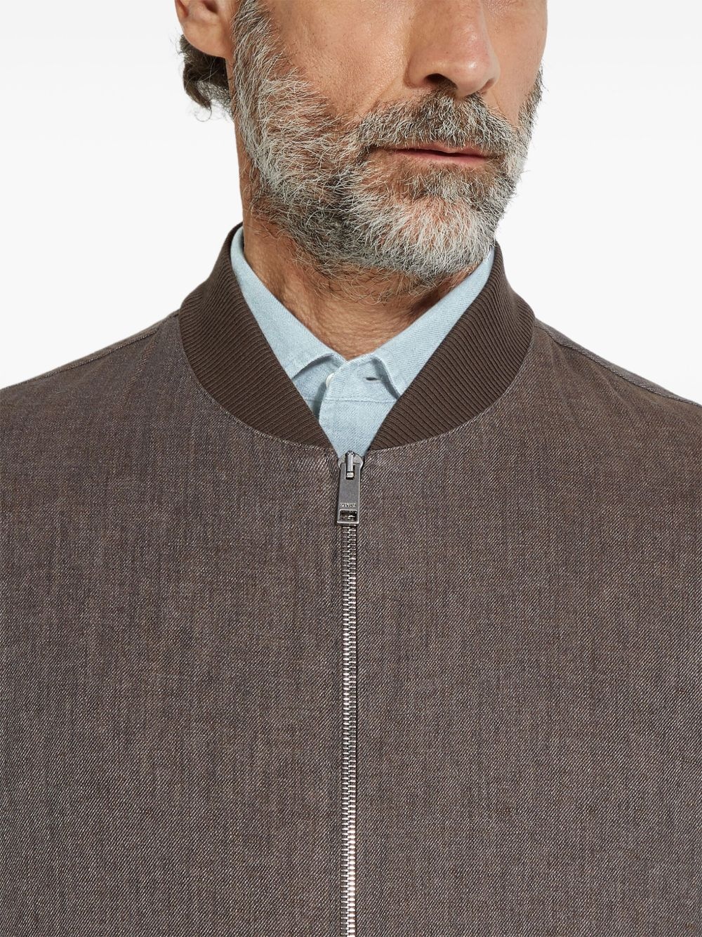 Oasi Lino bomber jacket - 5