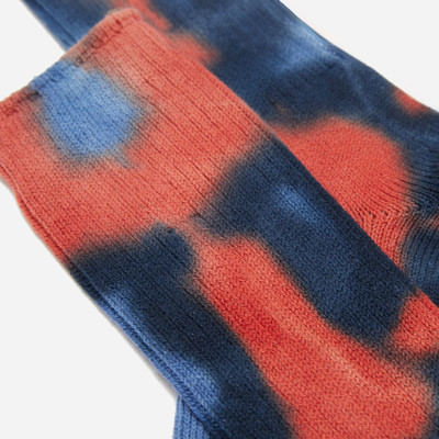 ANONYMOUSISM Anonymous Ism Tie Dye Quarter Sock outlook