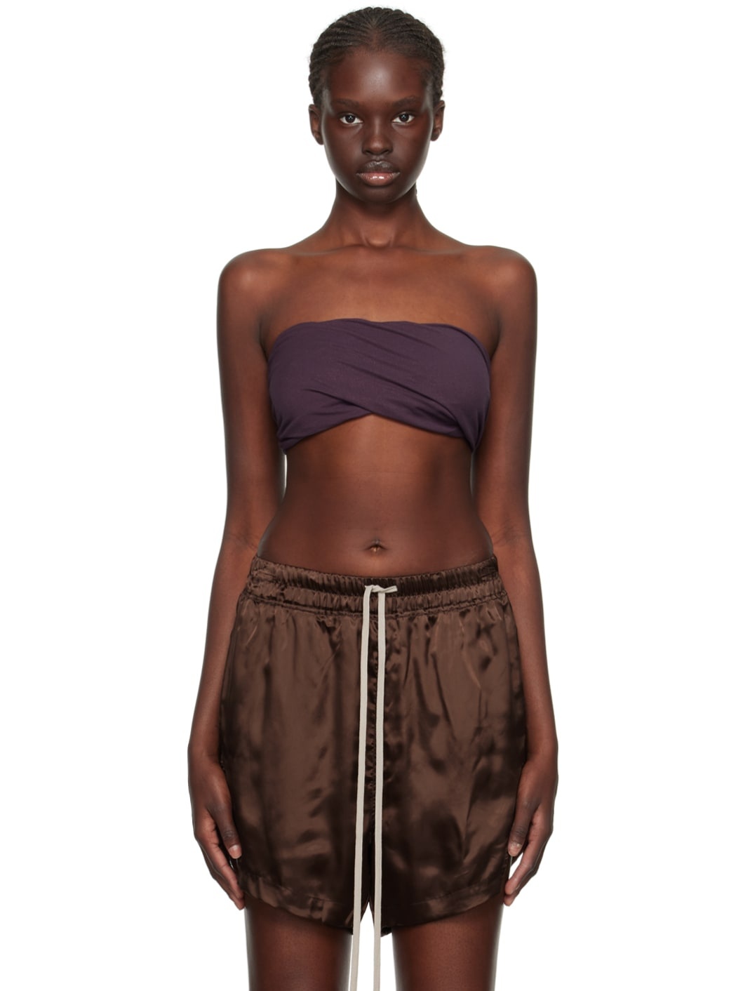 Purple Twisted Camisole - 1