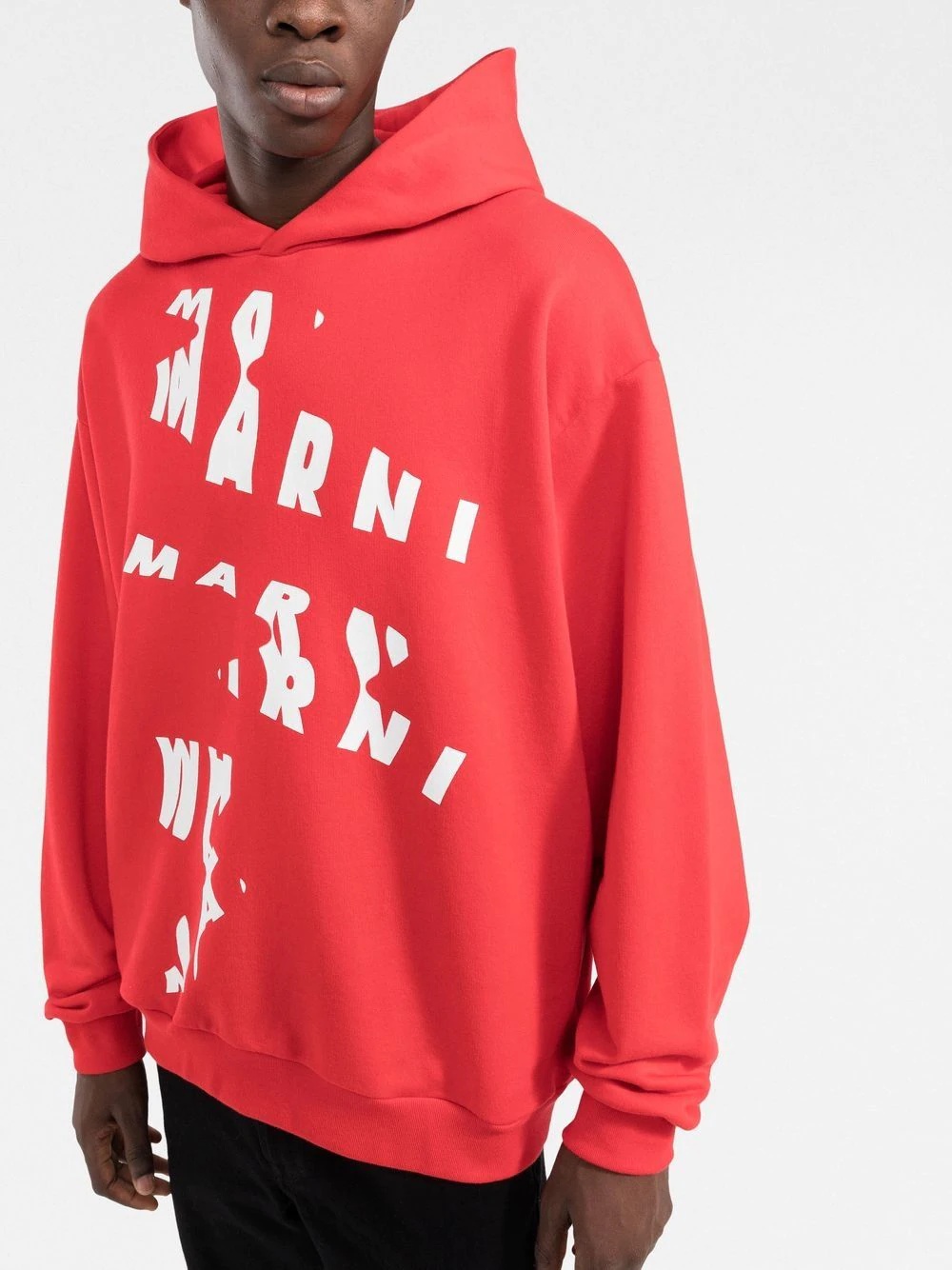 logo-print hoodie - 3