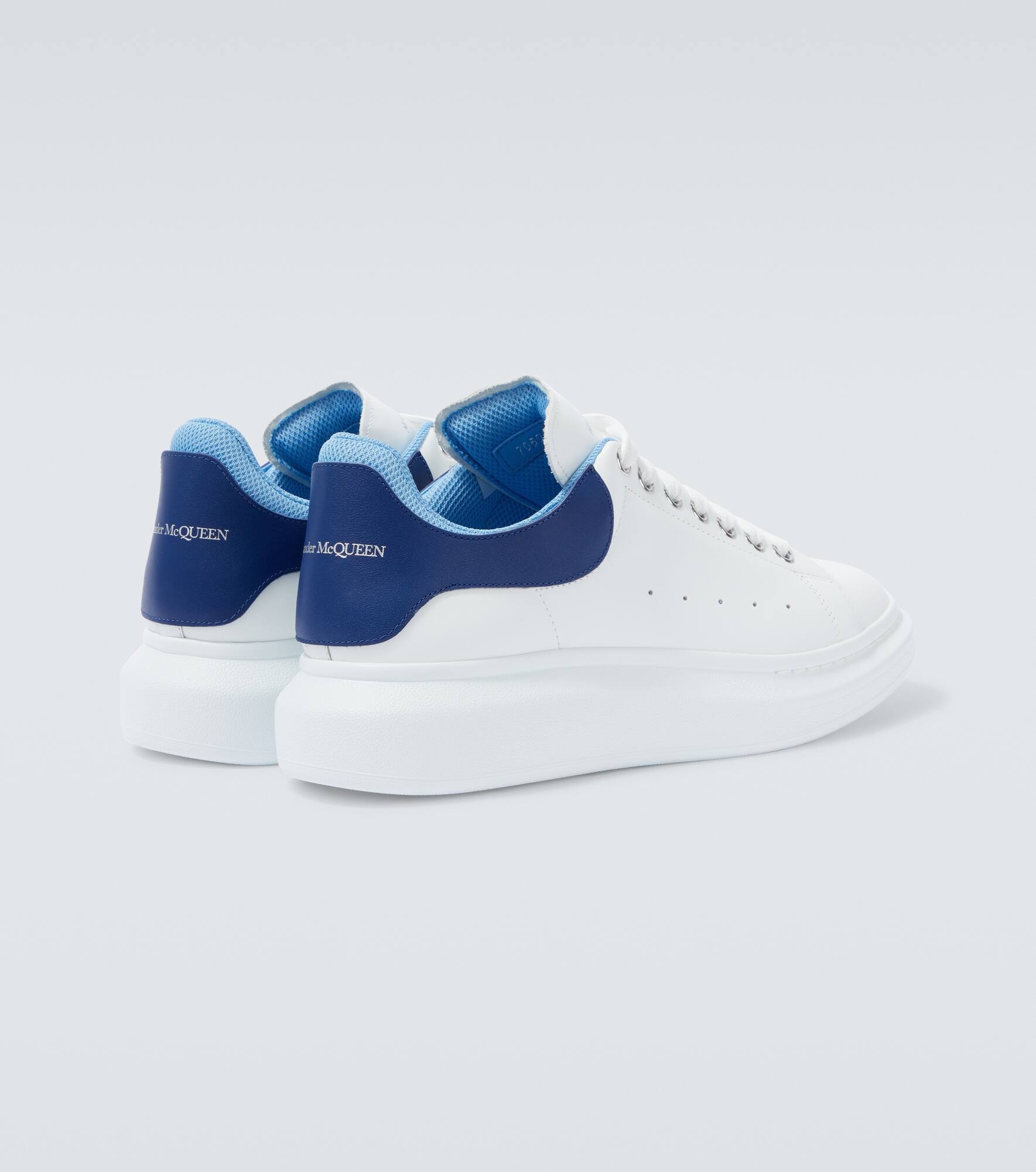Oversized leather sneakers - 6