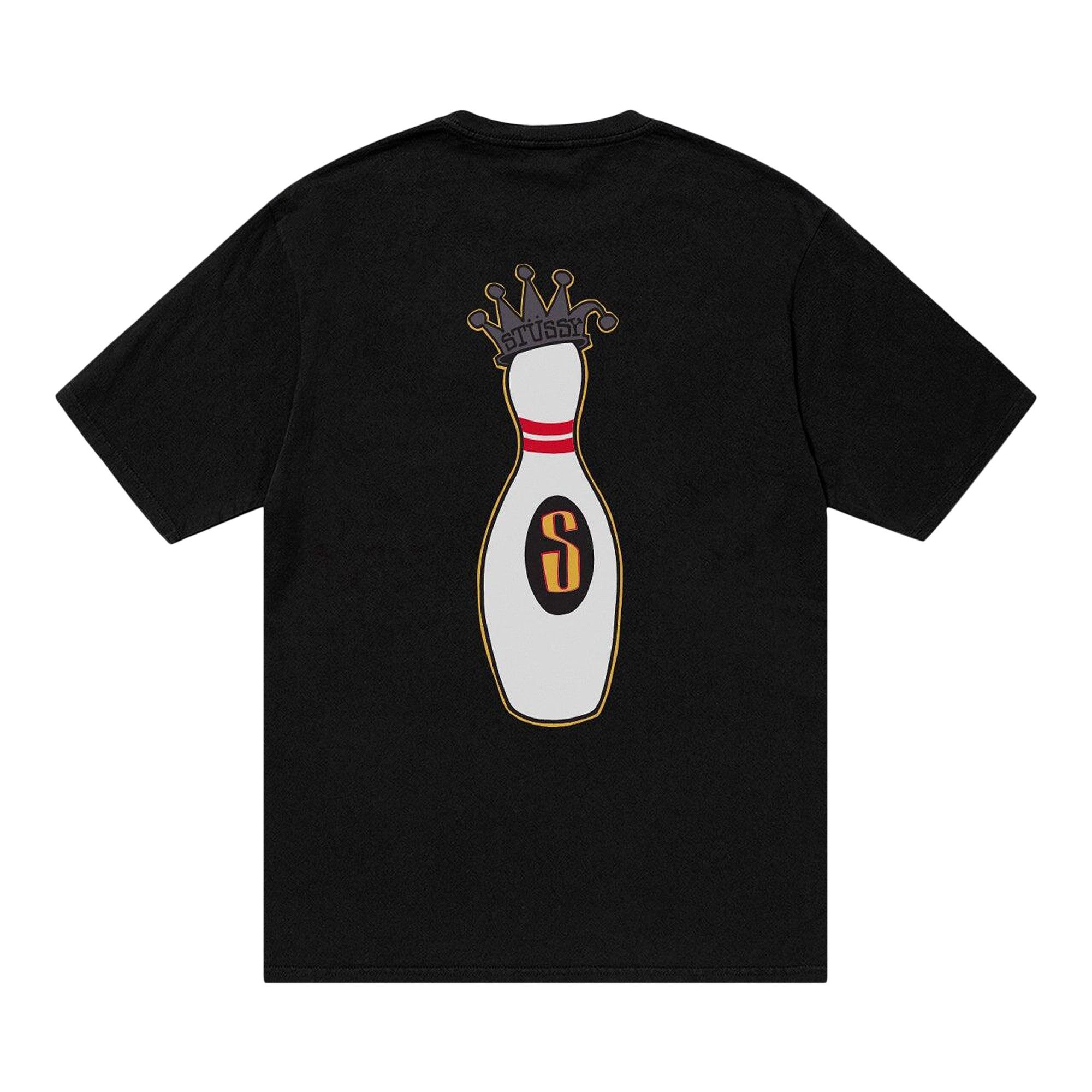 Stussy Pigment Dyed Kingpin Tee 'Black' - 2