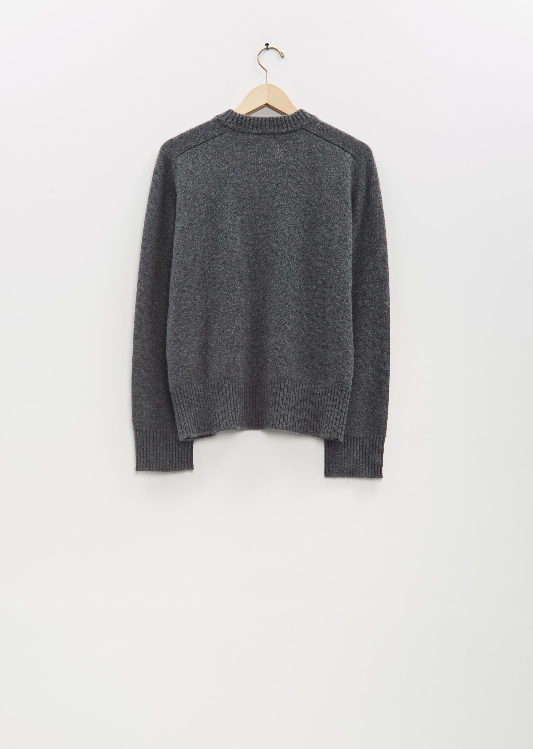 Baltra Cashmere Sweater — Anthracite Melange - 6