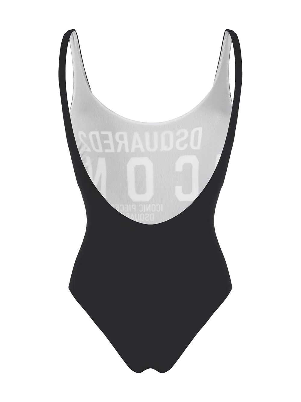 logo print one-piece - 2