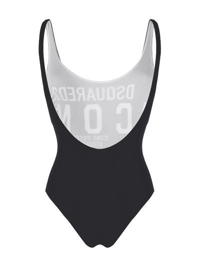 DSQUARED2 logo print one-piece outlook