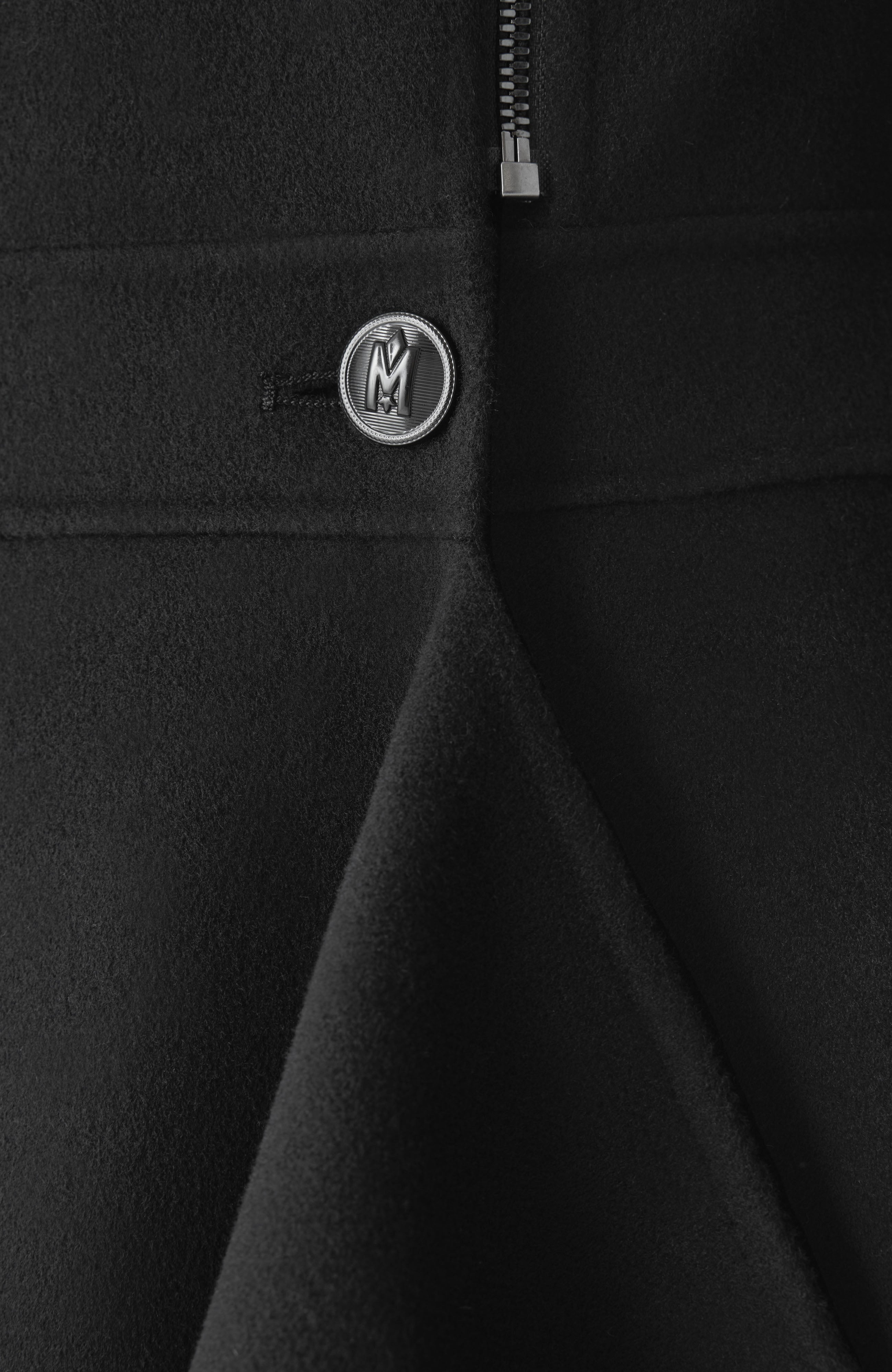 ANNIA Asymmetrical Wool Coat - 6
