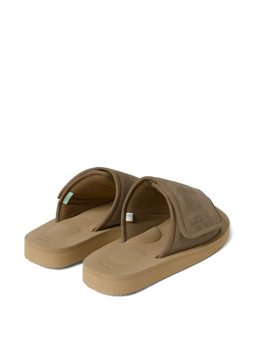 x Thisisneverthat suede-leather strap slides - 3