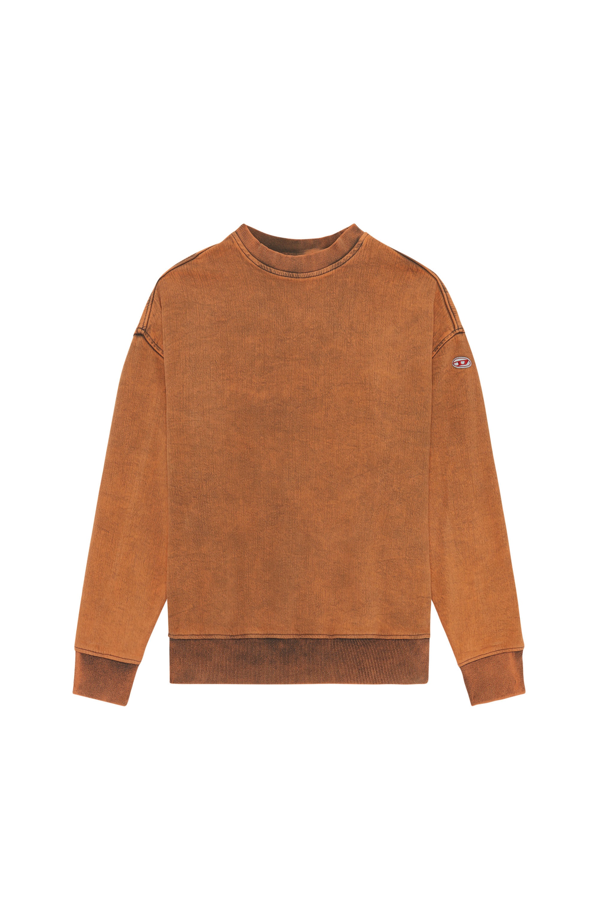 D-KRIB TRACK DENIM SWEATSHIRT - 1