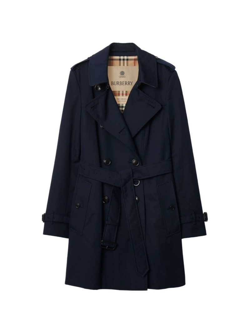 short Chelsea heritage trench coat 1