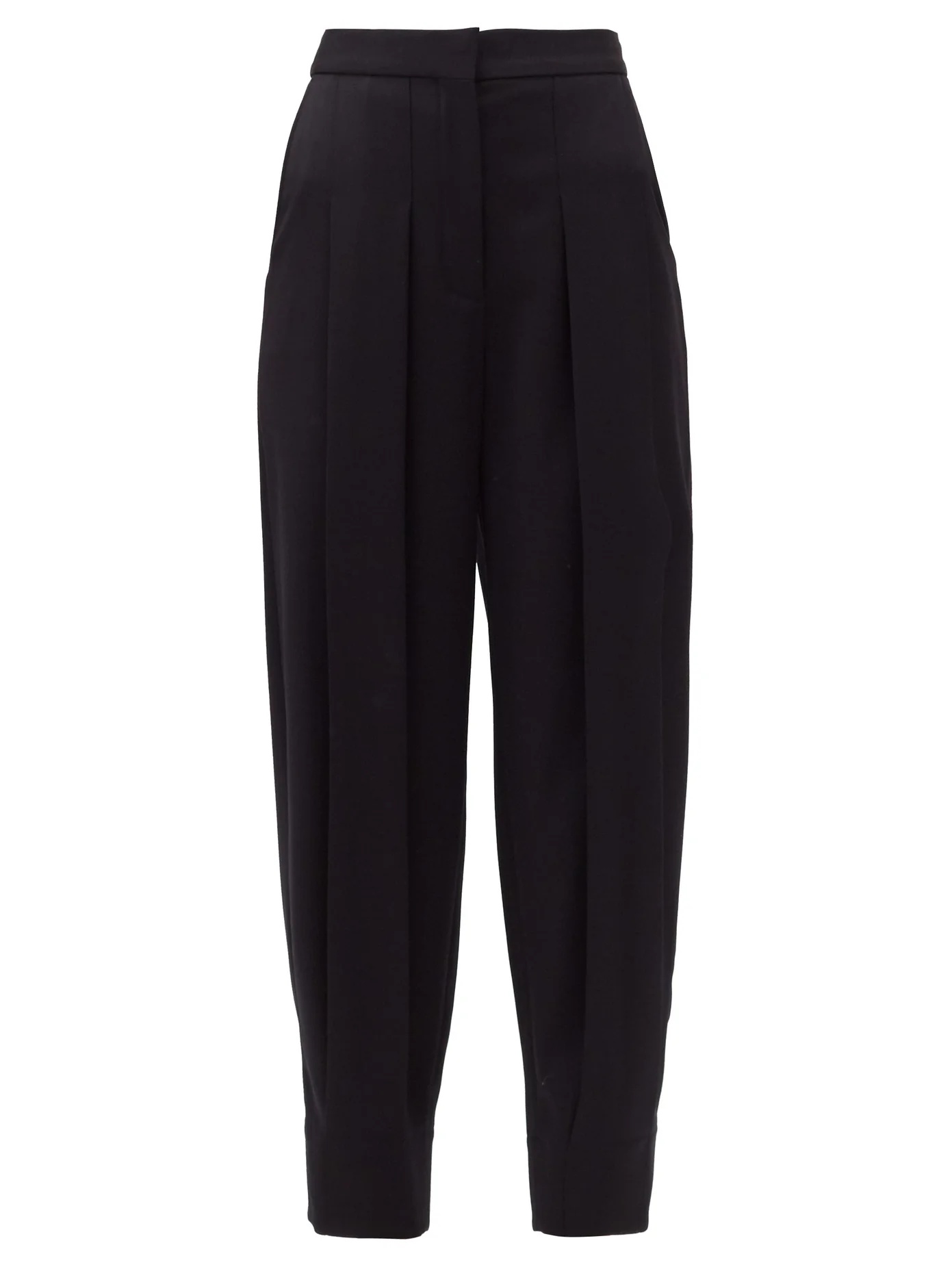 Chelsea cropped wool trousers - 1