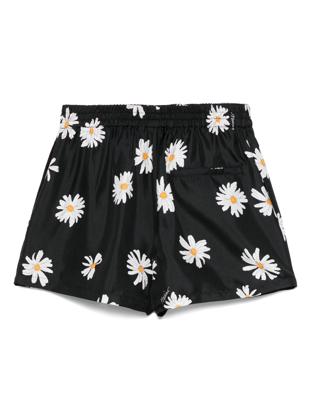 floral-print shorts - 2