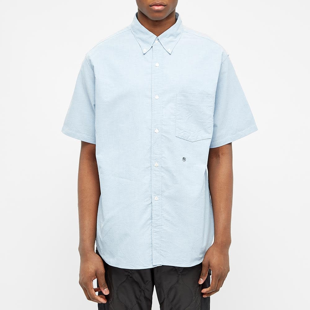 Nanamica Button Down Short Sleeved Wind Shirt - 4