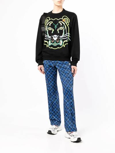 KENZO graphic-print long-sleeve sweatshirt outlook