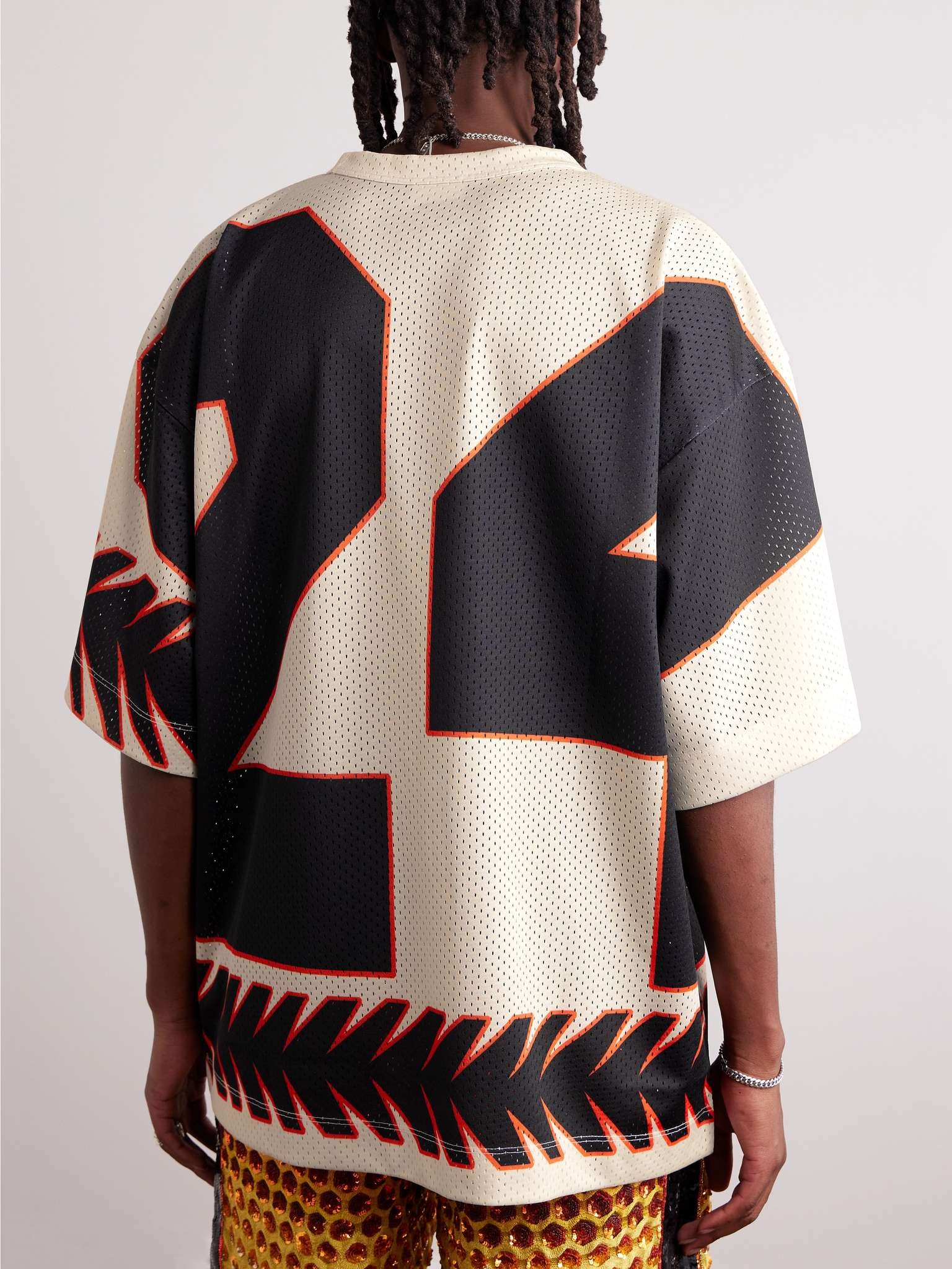 トップス Dries Van Noten mesh T-shirt Dries Van Noten Black Mesh T-Shirt Dries Van Noten