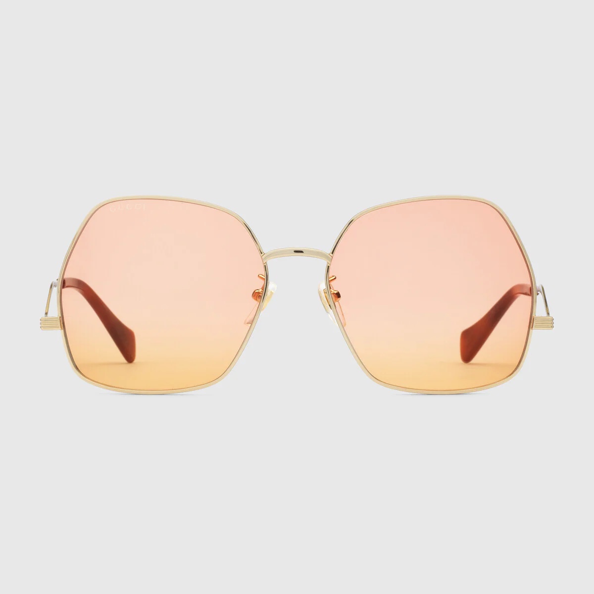 Geometrical-frame sunglasses - 1