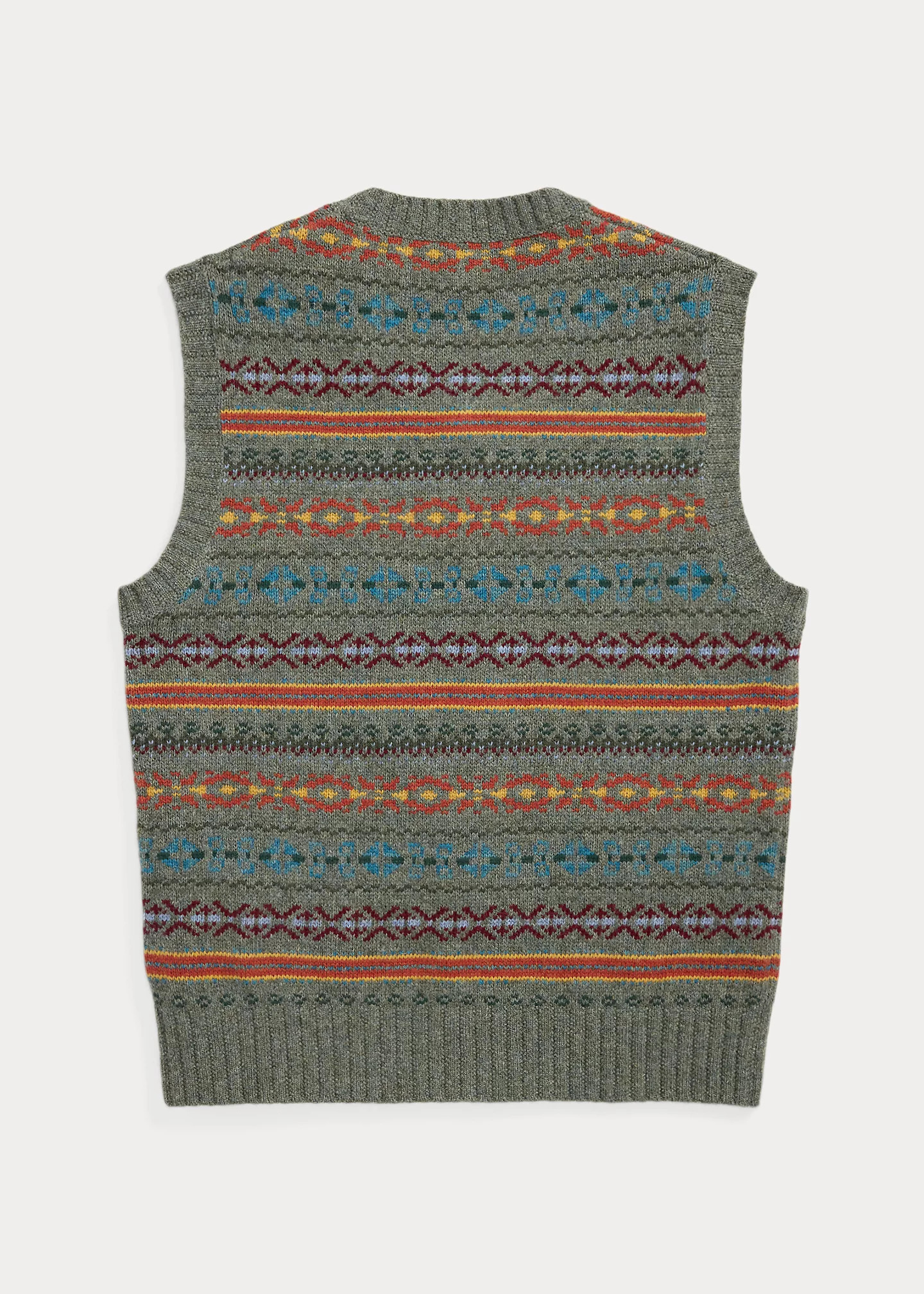 Fair Isle Wool-Blend Sweater Vest - 2