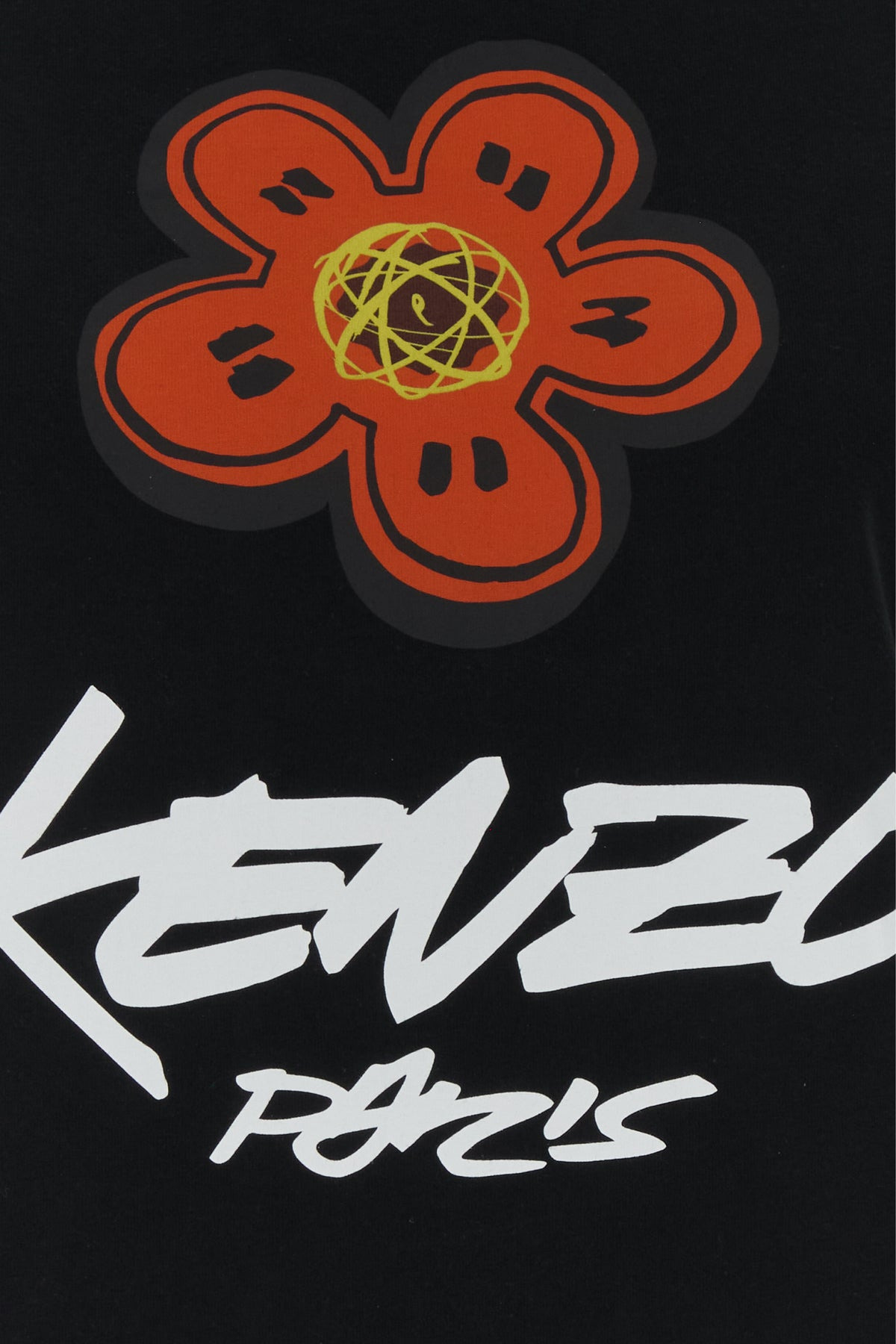 Black cotton t-shirt - 3