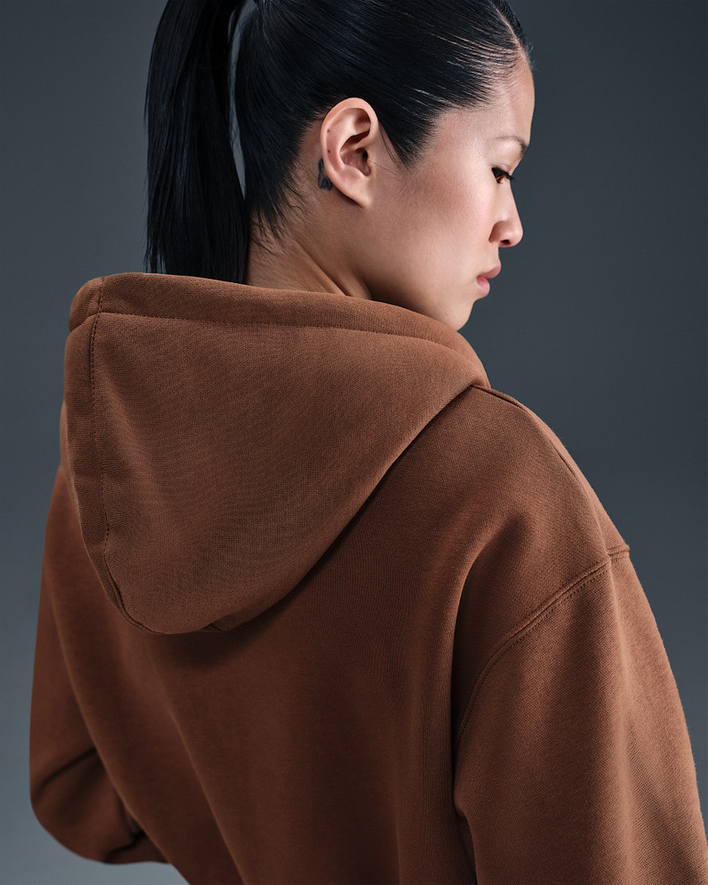 Nike Nike Sportswear Phoenix Fleece Women's Loose Full-Zip Cropped Hoodie outlook