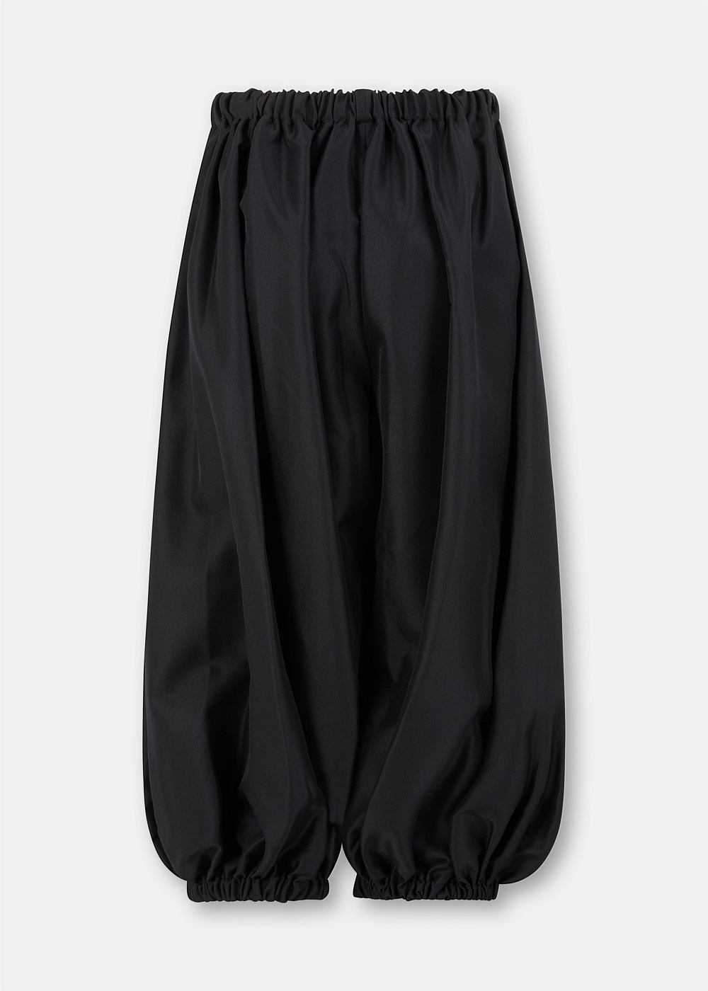 Black Balloon Trousers - 2