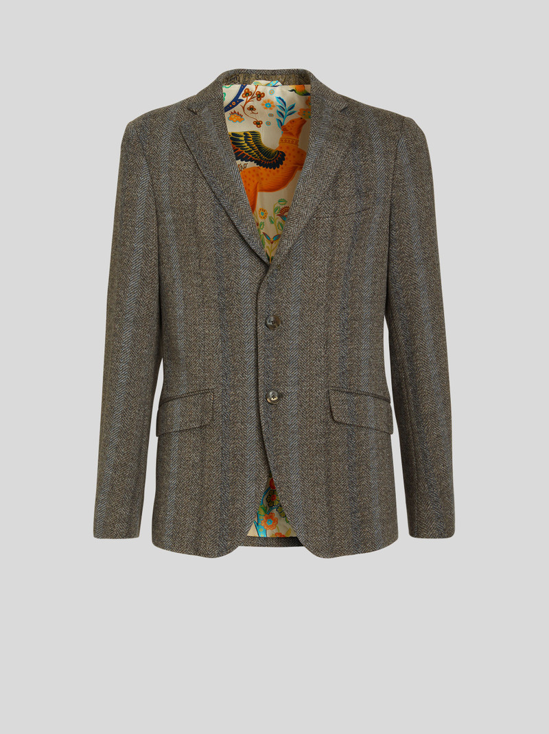 STRIPED JERSEY JACKET 1