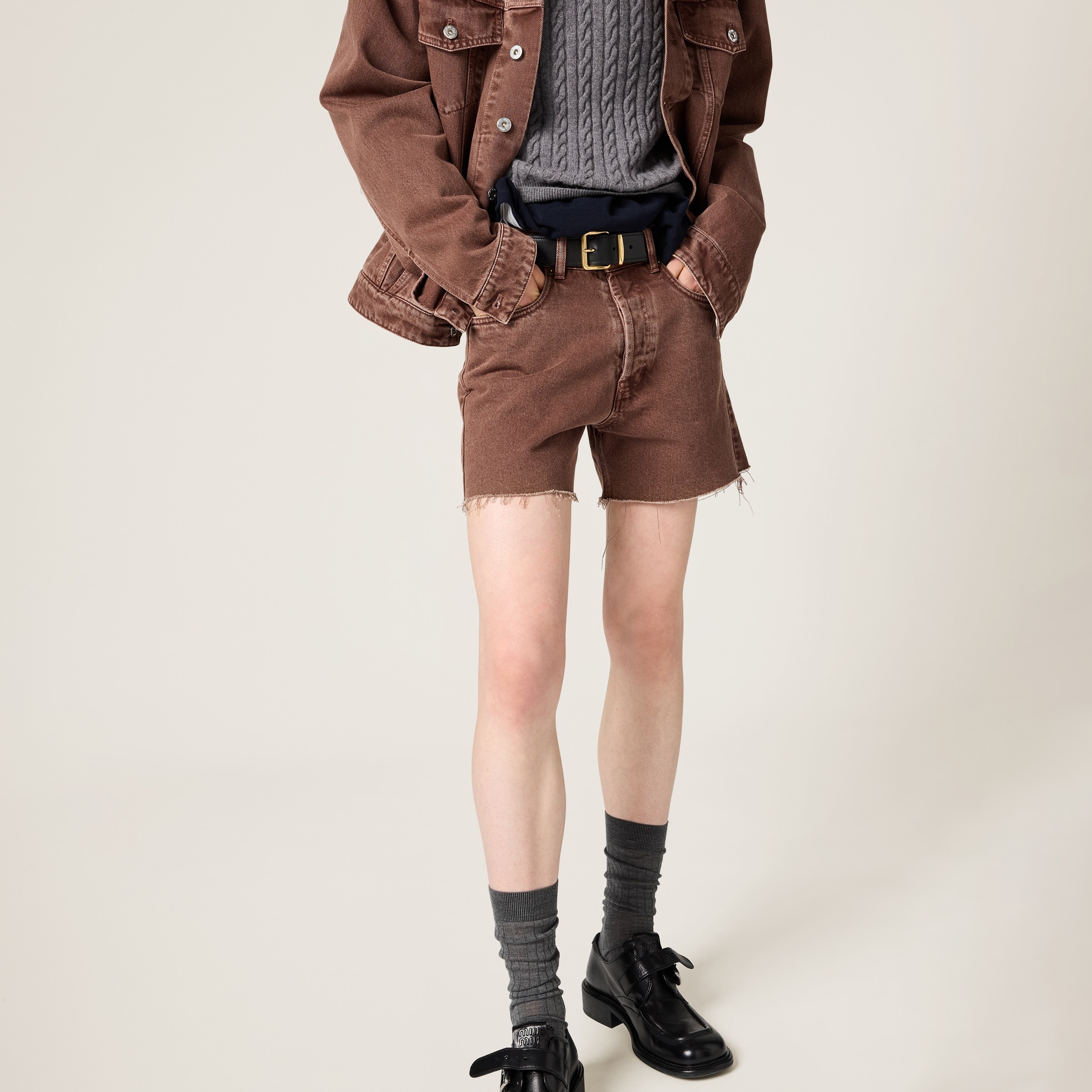 Bull denim bermuda shorts - 4