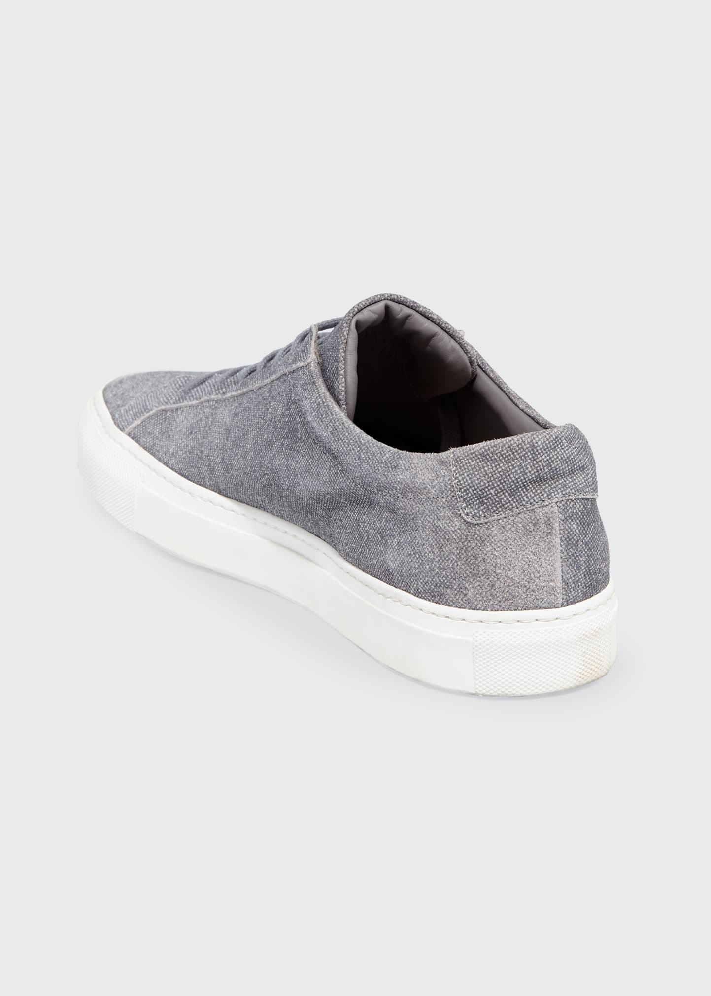 x B.shop Men’s Achilles Patterned Suede Low-Top Sneakers - 4