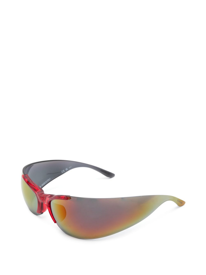 BALENCIAGA logo-detail sunglasses outlook