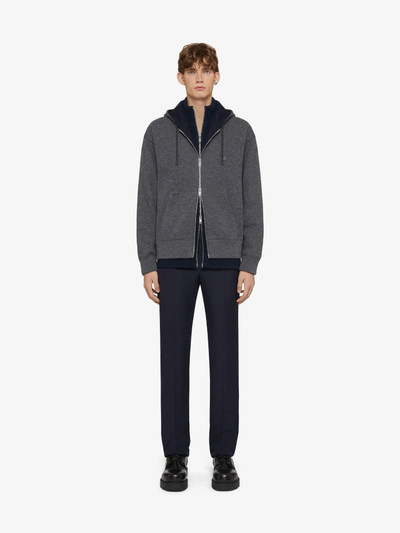 Givenchy SLIM FIT PANTS IN WOOL outlook