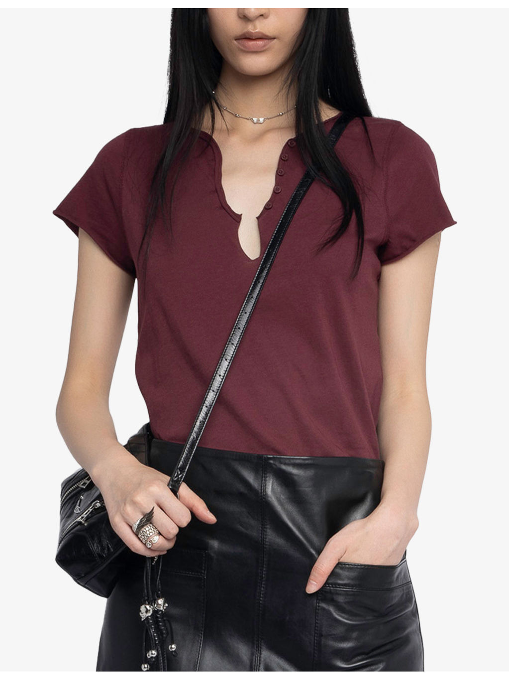 Tuni Short-Sleeved Cotton-Jersey T-Shirt - 3