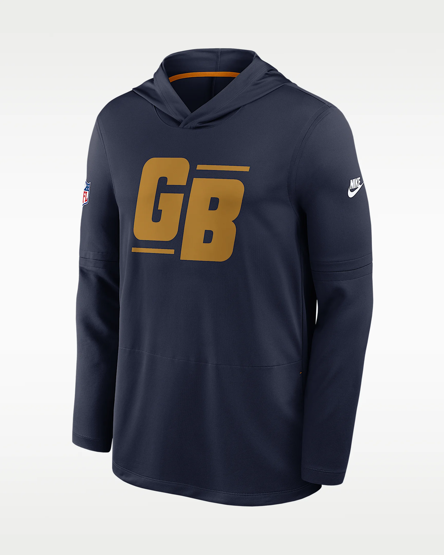 Green Bay Packers Alt Men's Nike Dri-FIT NFL Long-Sleeve Hooded Top - 1