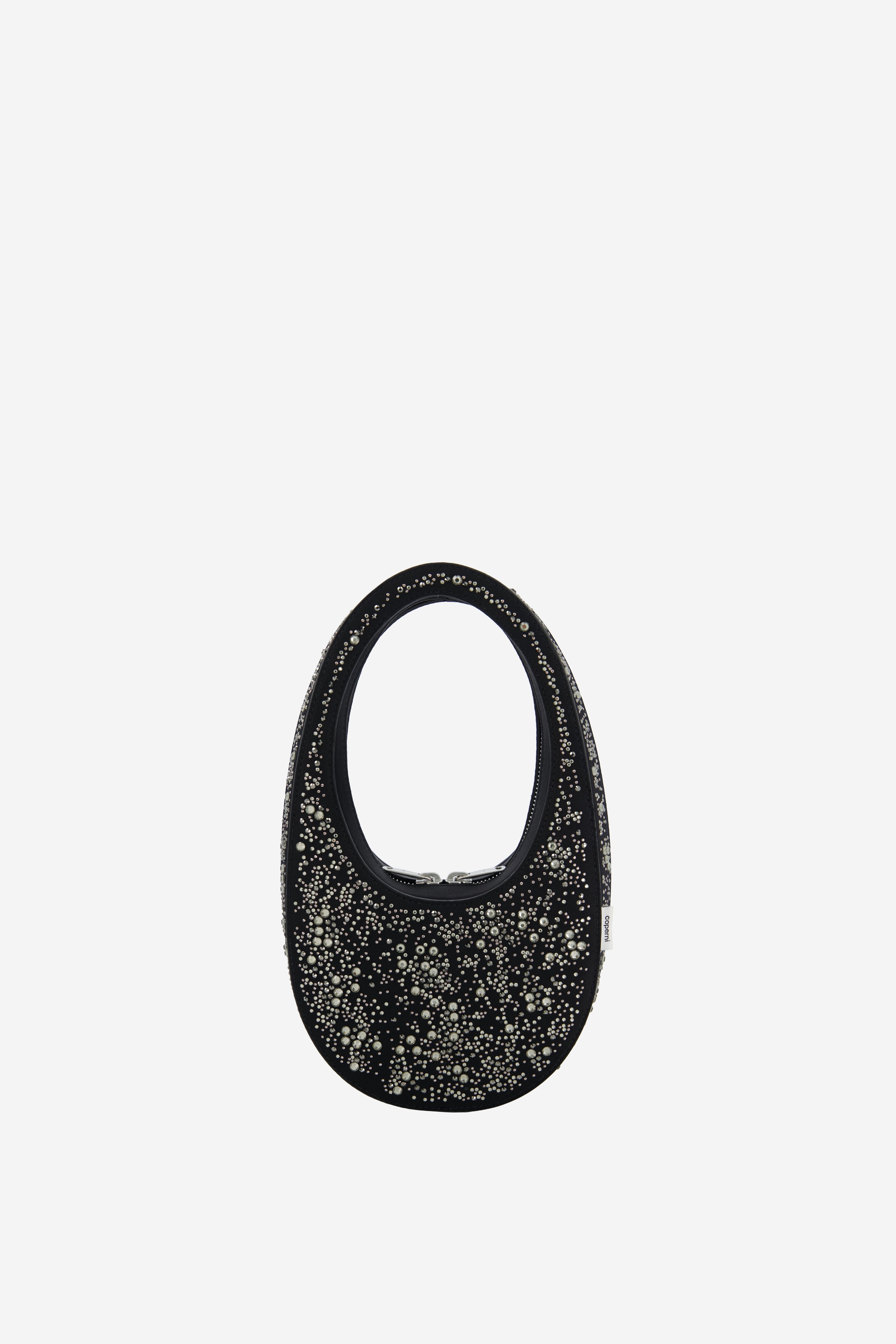 Crystal-Embellished Mini Swipe Bag - 3
