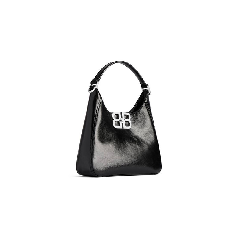 Women's Bb Soft Small Hobo Bag in Black 4