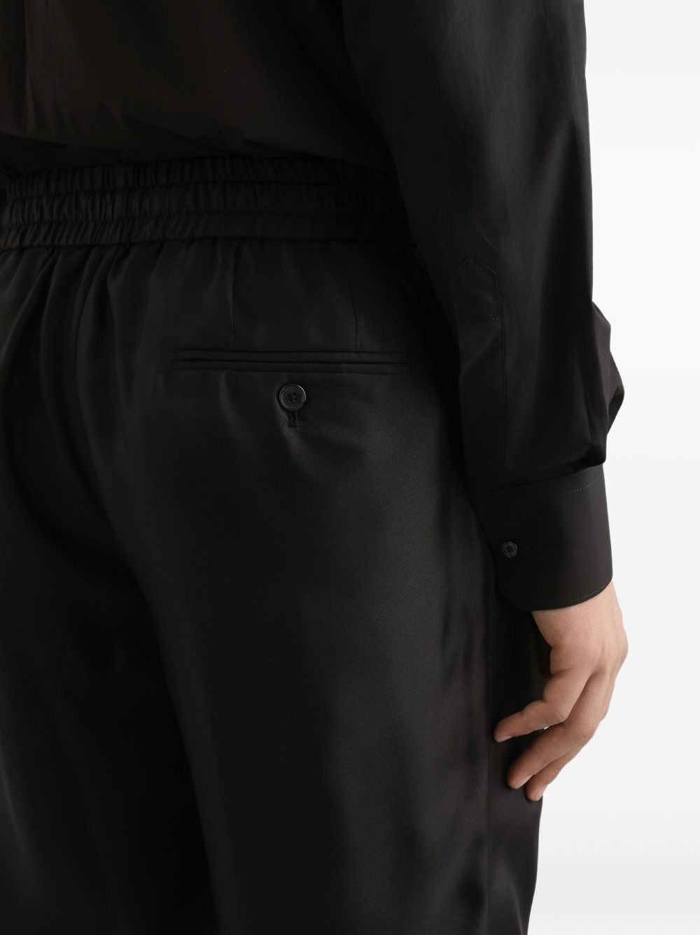 elasticated-waist trousers - 5