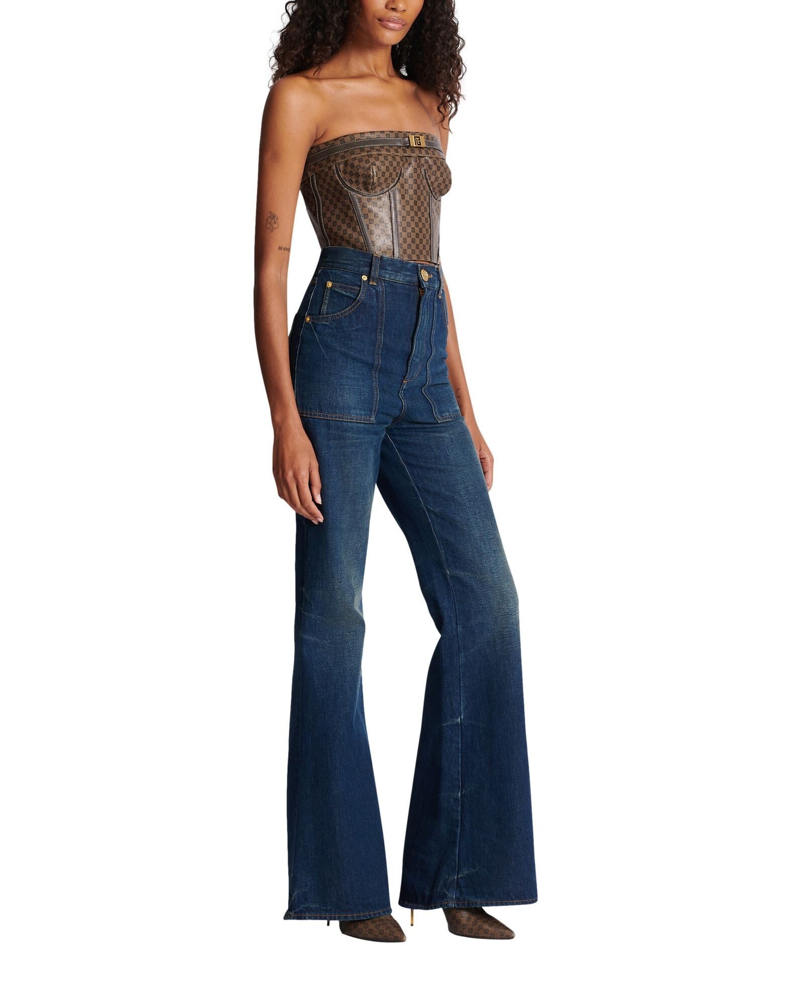 Blue Women's Denim Pants - 3