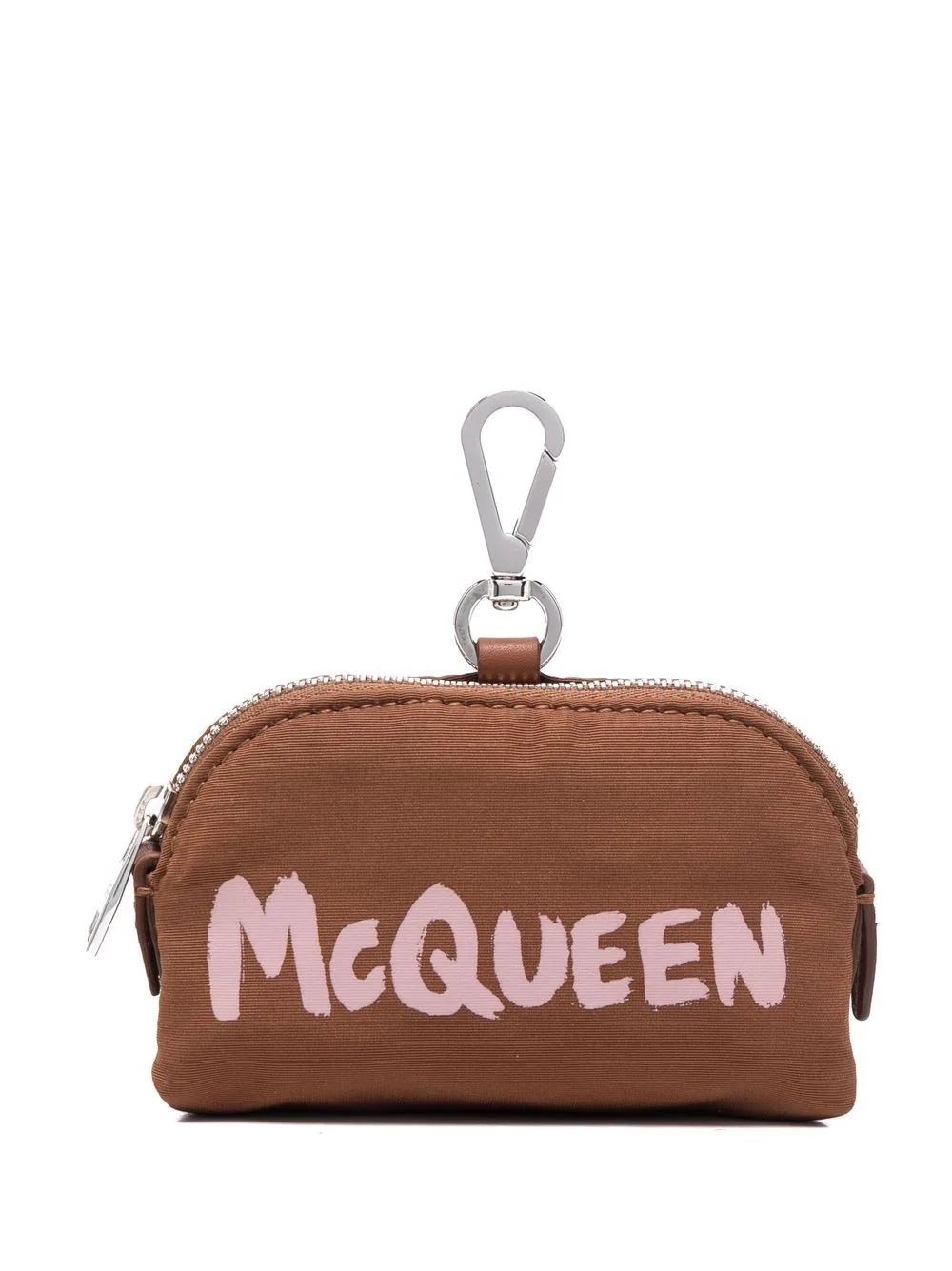 McQueen Graffiti print zip pouch - 1