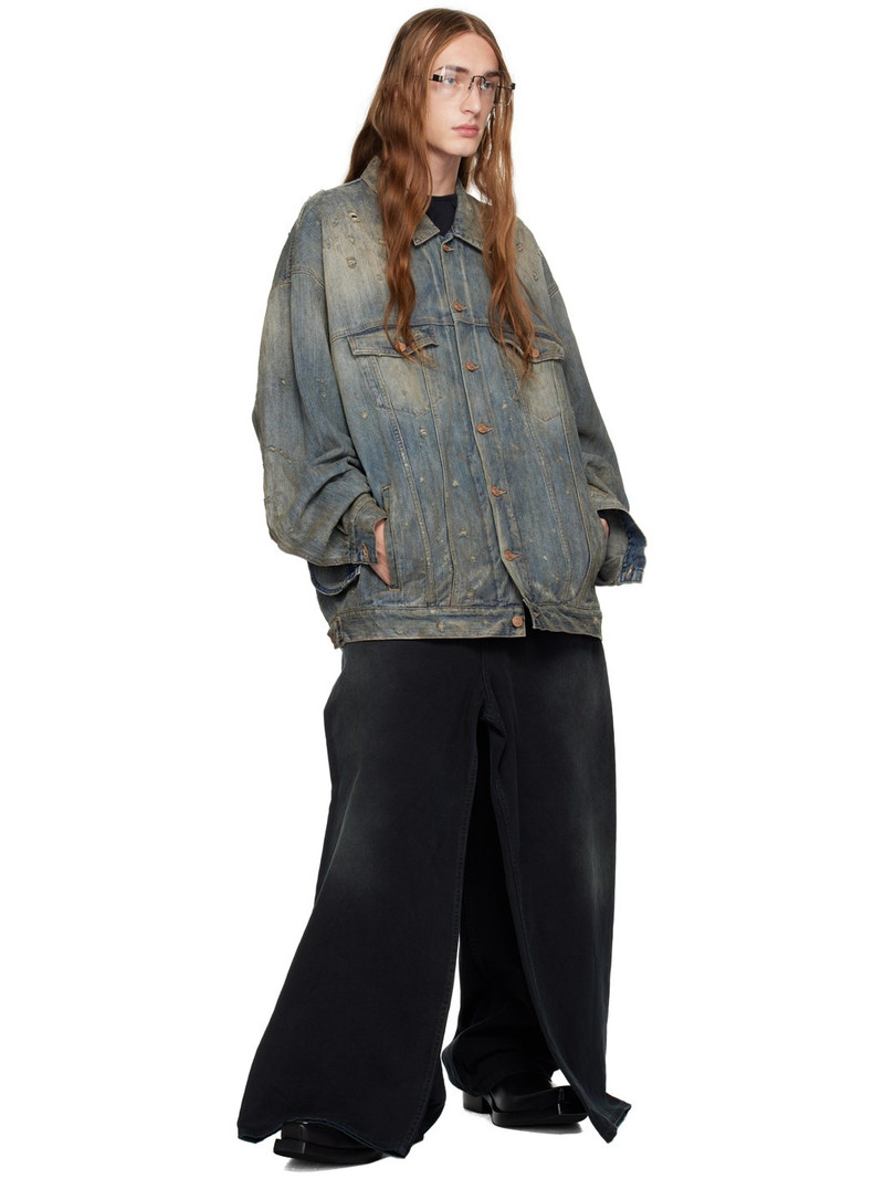 BALENCIAGA Black Double Side Jeans outlook