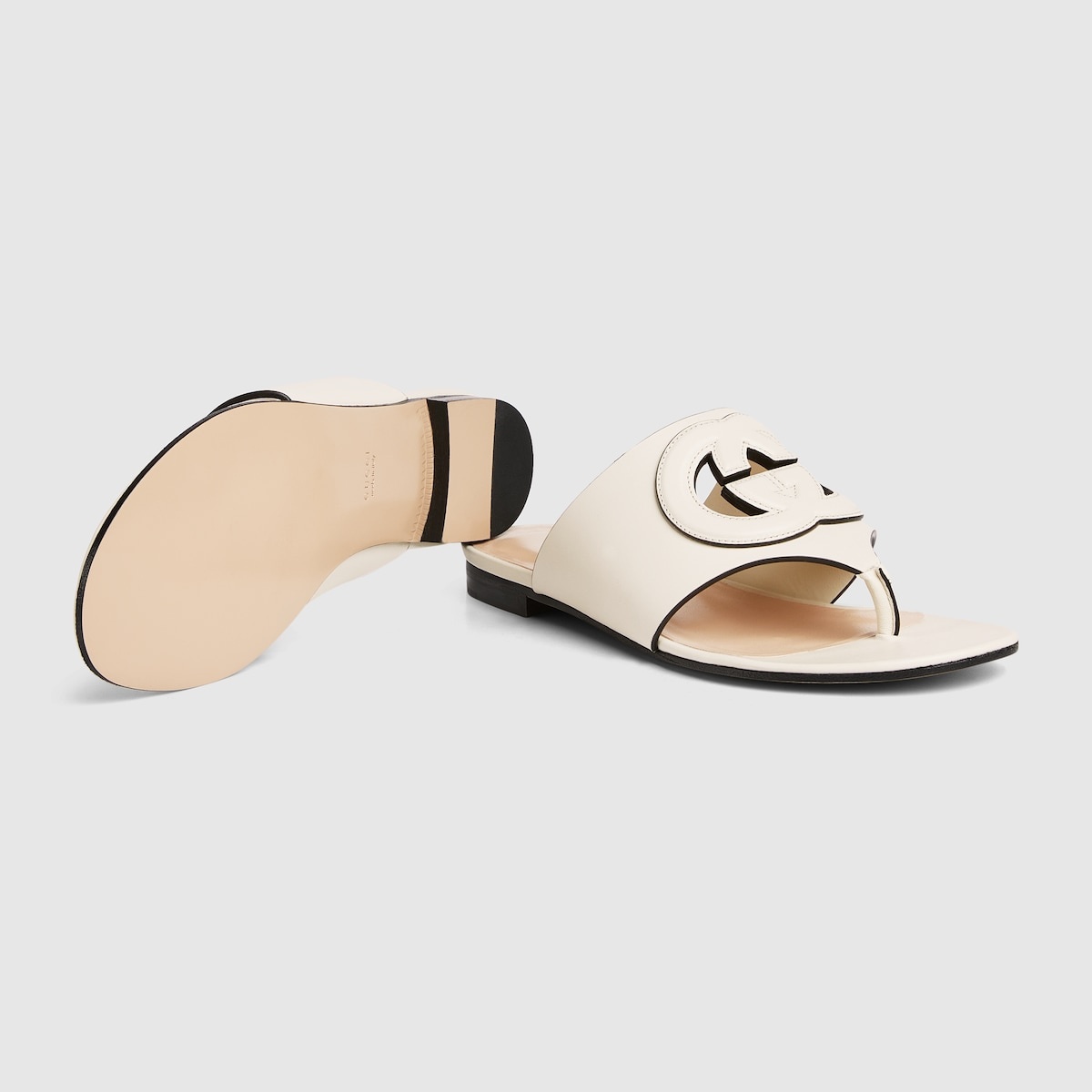 Women's Interlocking G cut-out sandal - 6