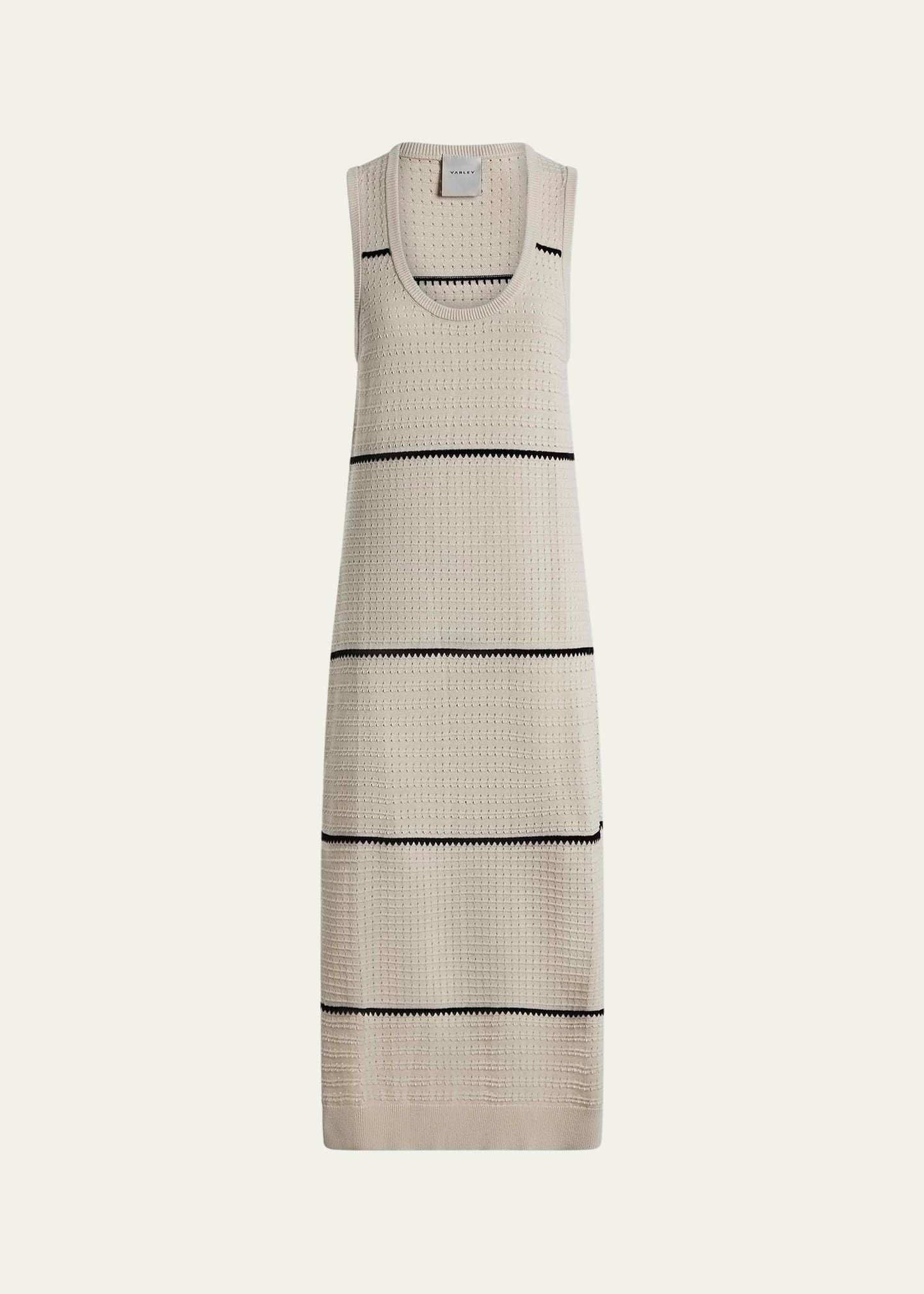 Scott Scoop-Neck Midi Dress - 1