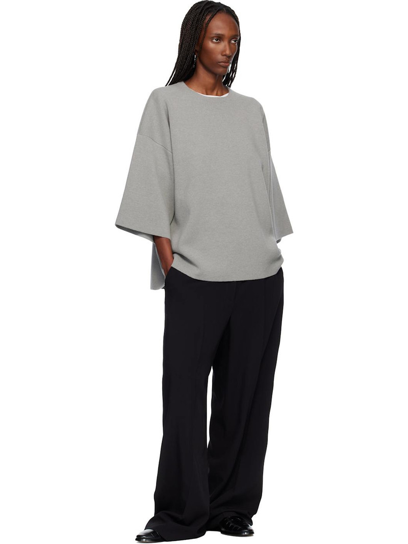 Fear of God Gray Milano Knit T-shirt outlook