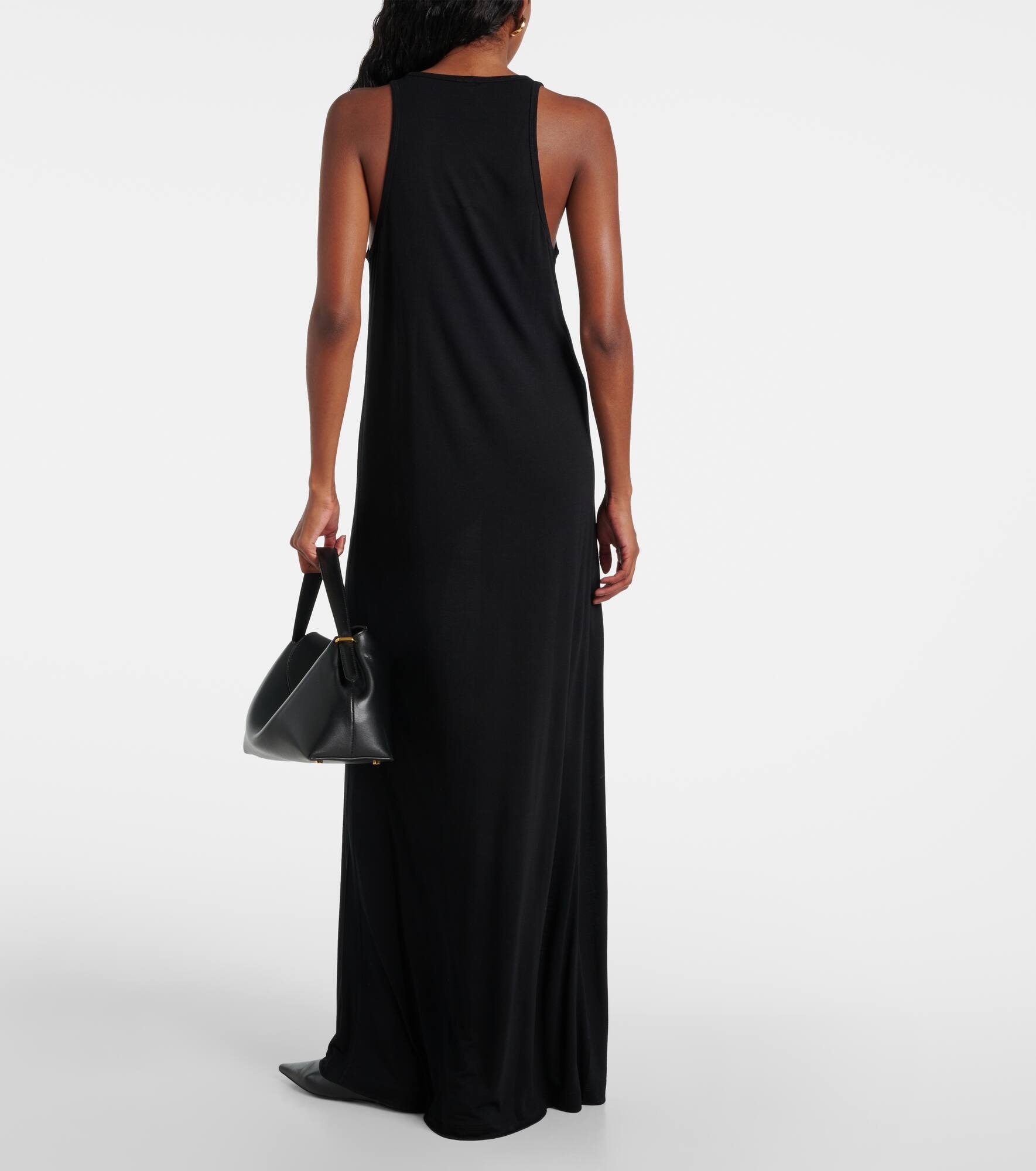 Jersey maxi dress - 3