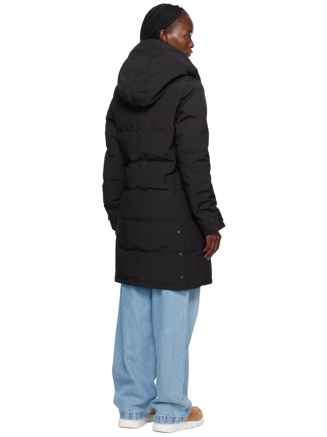 Black Shelburne Down Jacket - 3