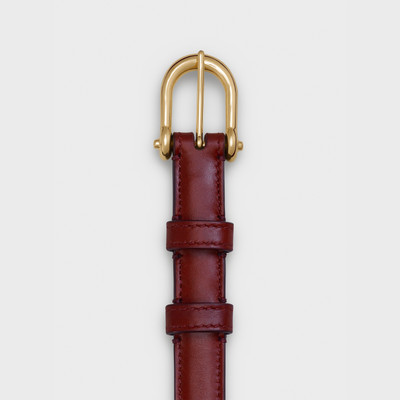 CELINE ELEGANT BELT WITH ROUNDED BUCKLE  IN  SMOOTH CALFSKIN outlook