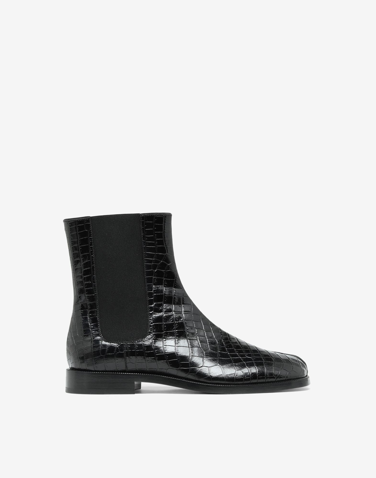 Tabi croc-effect chelsea boots - 1