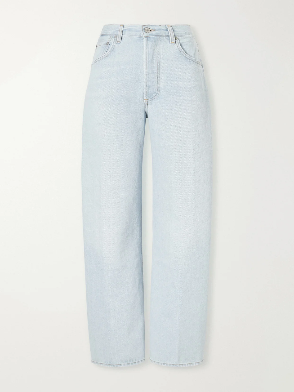 Ayla Baggy Mid-rise Wide-leg Jeans - 1