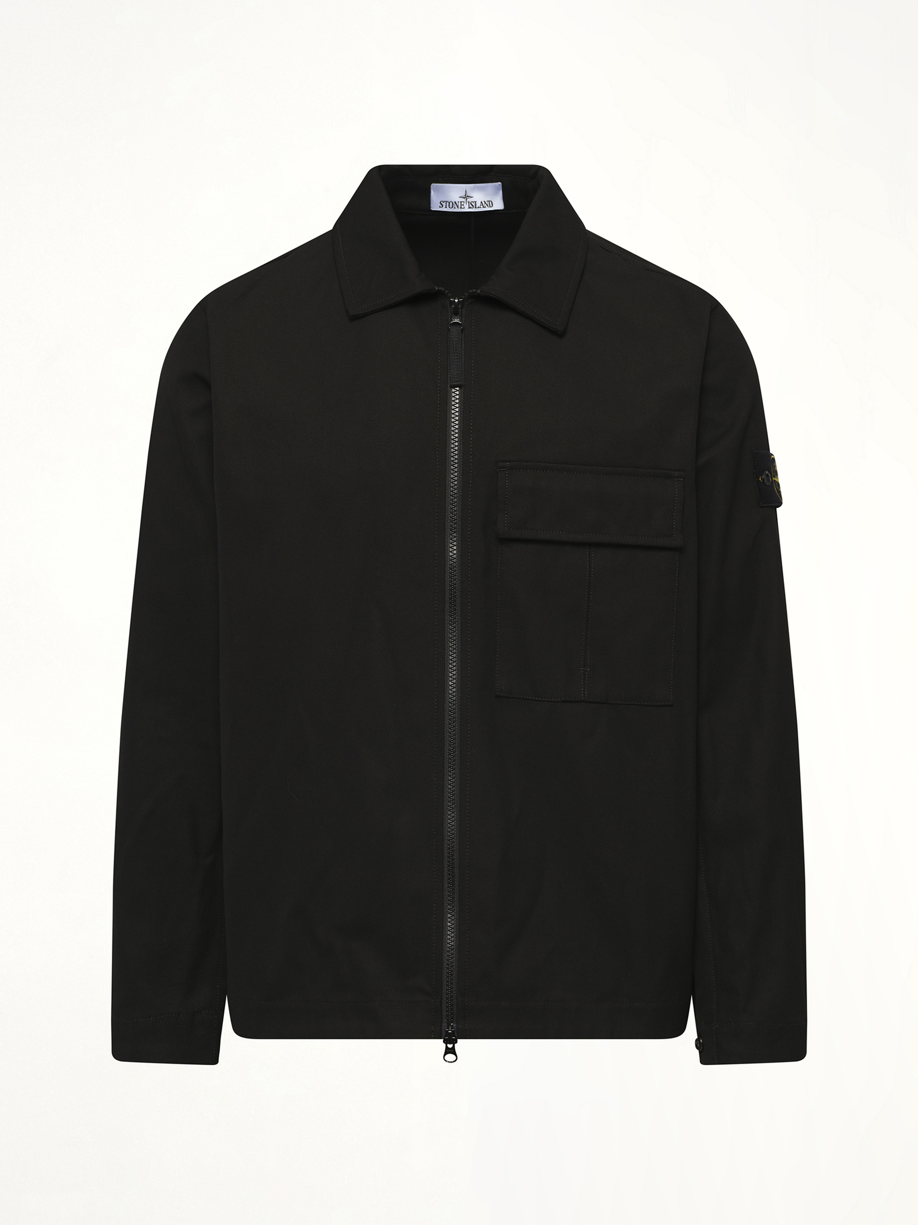120001 Overshirt in Black - 2